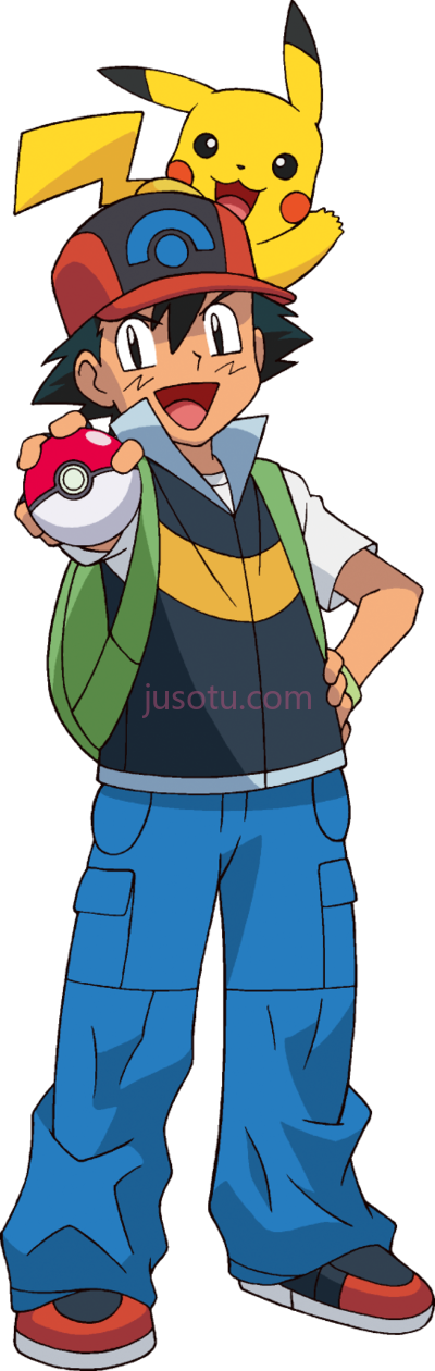 皮卡丘,ash and pikachu PNG