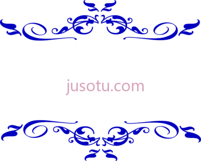 装饰线条漩涡,decorative line gold swirl royal blue wedding invitation PNG