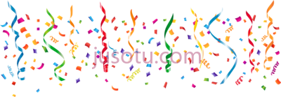 派对装饰纸屑,party decoration PNG