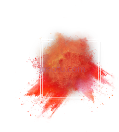彩色粉尘爆炸,color powder dust explosion PNG