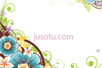 花架边框装饰,flower frame border path decorations PNG