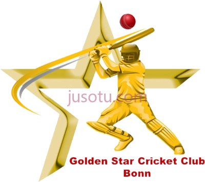 板球俱乐部,golden star cricket club logo PNG