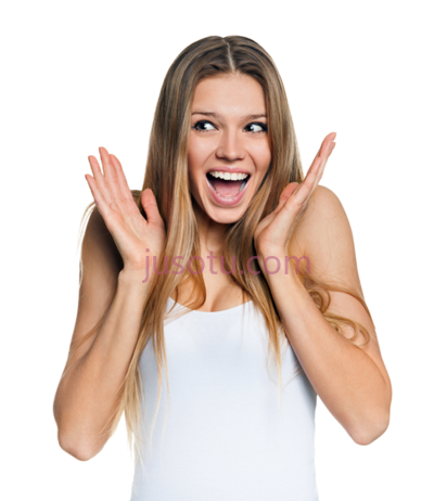 快乐女孩,happy girl PNG