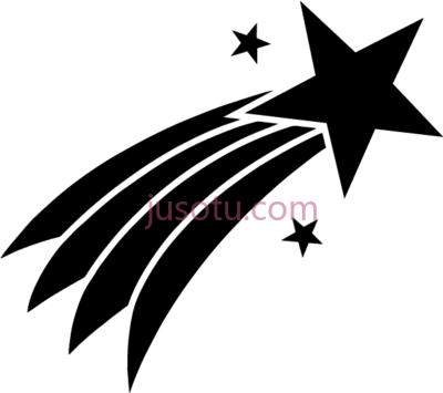 流星,shooting star icon PNG