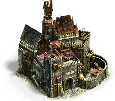 城堡,fantasy house map city medieval isometric icons PNG