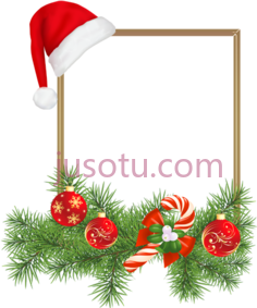 圣诞节边框PNG