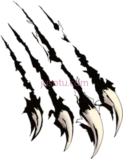 爪划伤,claw scratches scratch PNG