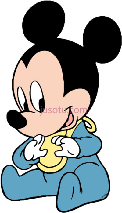米老鼠宝宝,baby mickey mouse PNG