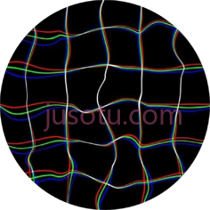 圆圈,glitch PNG