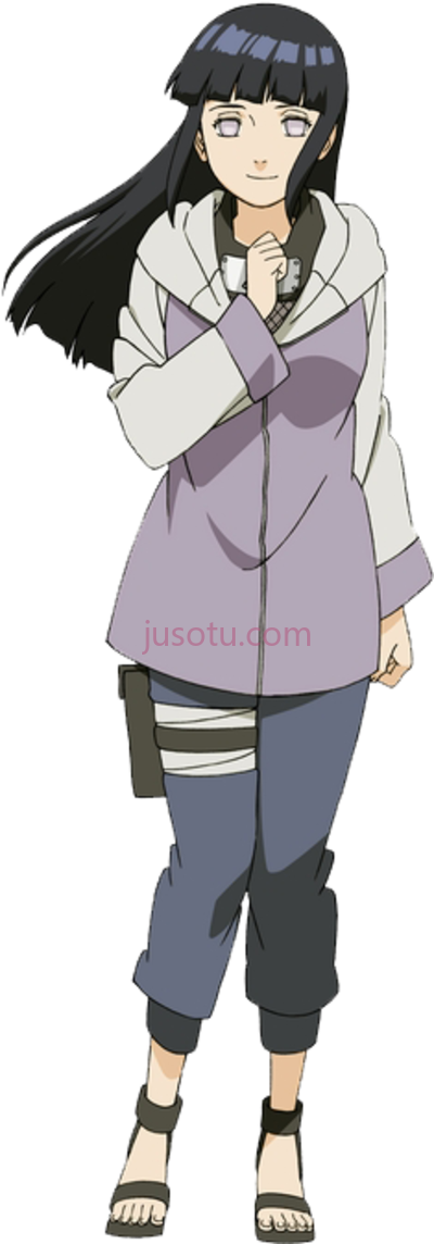 火影忍者日向雏田,hinata render PNG