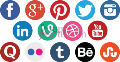 社交媒体,social media icons PNG