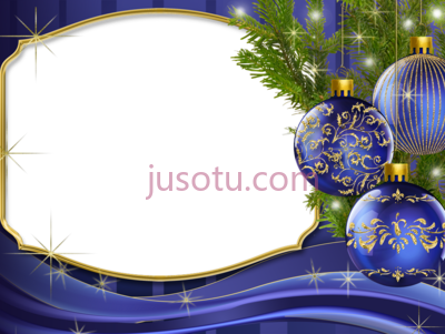 圣诞相框,marcos para fotos de navidad PNG