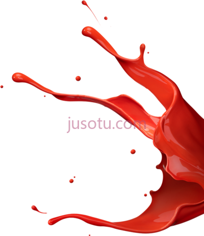 红色飞溅,nyelenehart ink splashes tutorial PNG