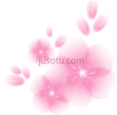 粉红色花闪光,upload our in your glitter PNG