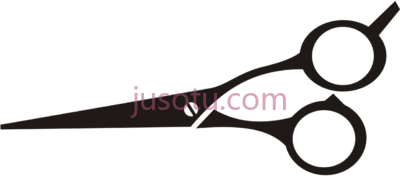 理发剪,barber scissors PNG