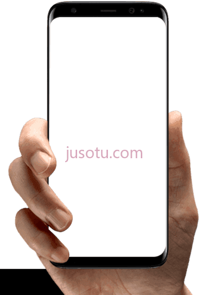 手持手机,hand holding a phone showing bcn system PNG