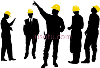 企业工人,enterprise it solutions construction PNG