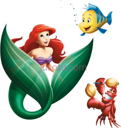 小美人鱼,little mermaid PNG