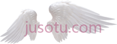白色天使翅膀PNG