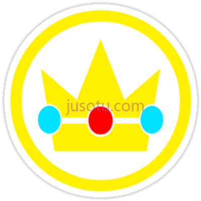 公主王冠,princess peach crown PNG