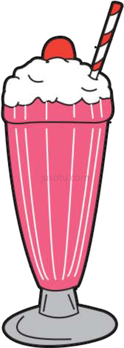 奶昔,cartoon milkshake PNG