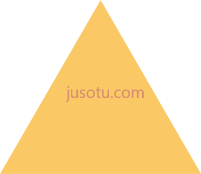 金色三角形,triangle shape golden PNG