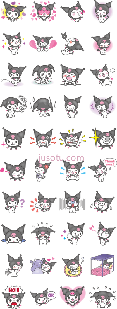 酷洛米,kuromi PNG