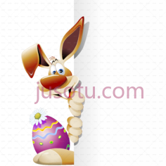 复活节兔子PNG