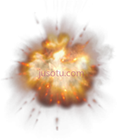爆炸,small explosion PNG