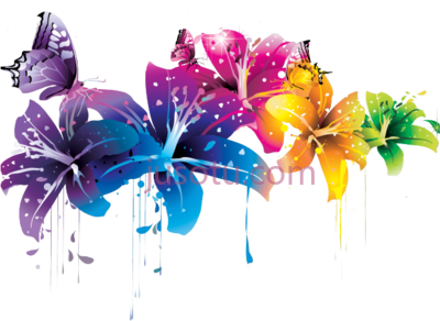 抽象花,abstract flower PNG