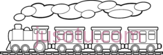玩具火车PNG