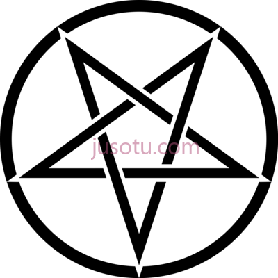 五角星,satanic pentagram PNG