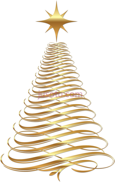 圣诞金树,result christmas gold tree PNG