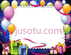 生日快乐气球PNG