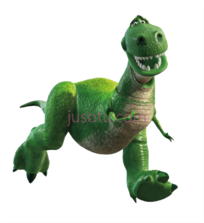 玩具总动员,toy story logo characters rex PNG