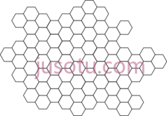 六角形蜂巢PNG