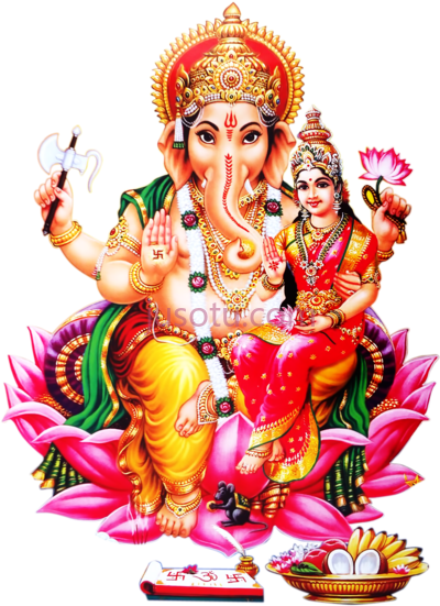 加内什勋爵,lord ganesh lakshmi ganapathi PNG