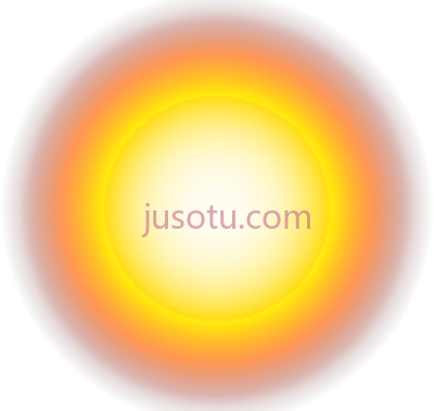 发光太阳,detail glowing sun PNG