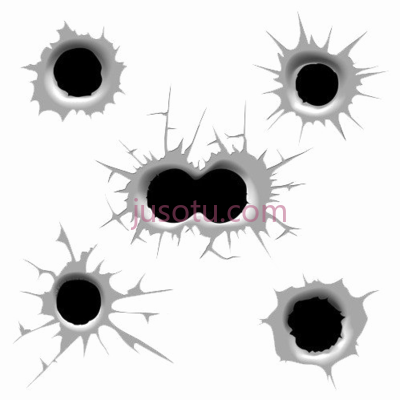 弹孔,bullet holes PNG