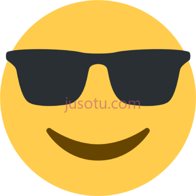 太阳镜,sunglasses emoji PNG