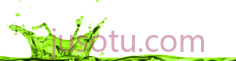 水花,绿色 PNG