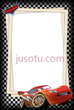 迪士尼汽车边框PNG