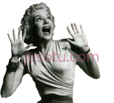 女人尖叫恐怖,screaming PNG