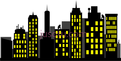 大厦天际线,skyline superhero building PNG