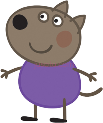 小猪佩奇,danny dog peppa pig characters PNG