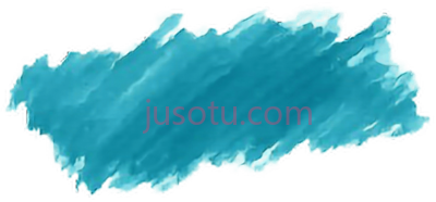 蓝色笔触,watercolor paint brushstroke blues PNG