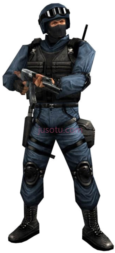 反恐精英,counter terrorist from game cs PNG