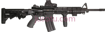 突击步枪,origin ar15 6 ar 15 assault rifle PNG
