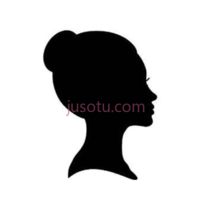 女士侧面,woman head silhouette outline mydrlynx PNG