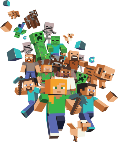 我的世界,minecraft characters PNG